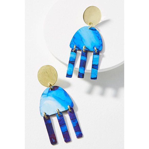 Anthropologie Jewelry - A n t h r o • Fringe Movement Earrings